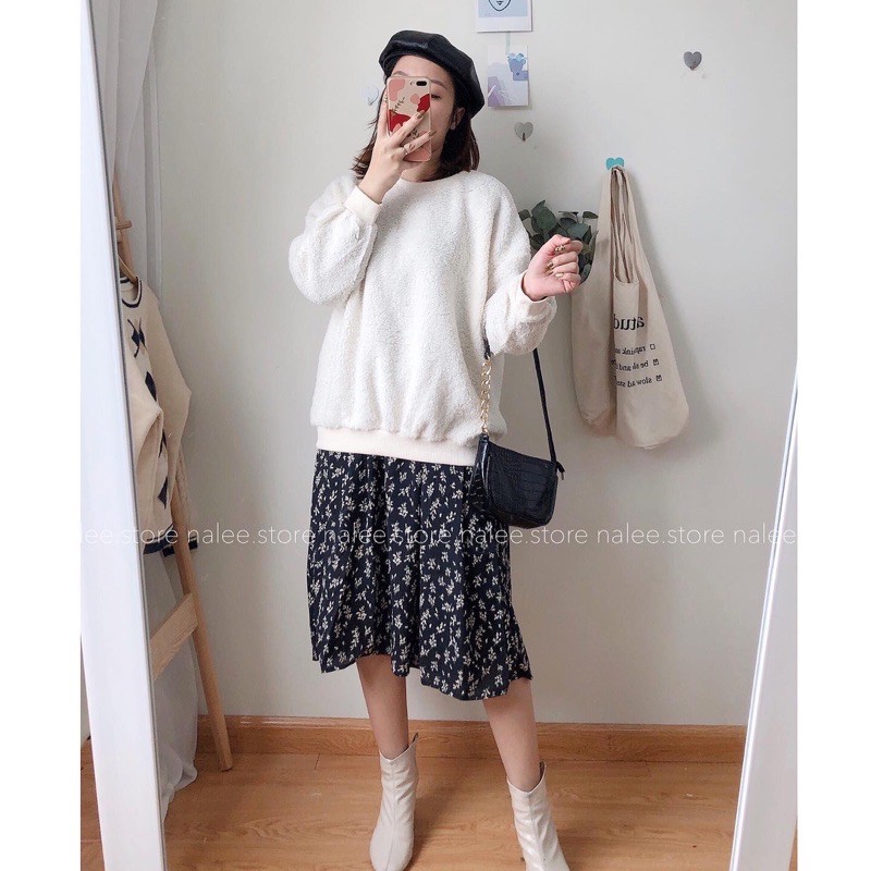 Áo lông cừu siêu ấm nhiều màu