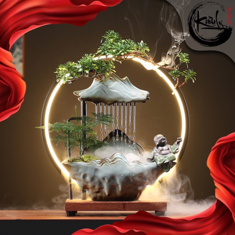 Thác nước Phật Di Lặc