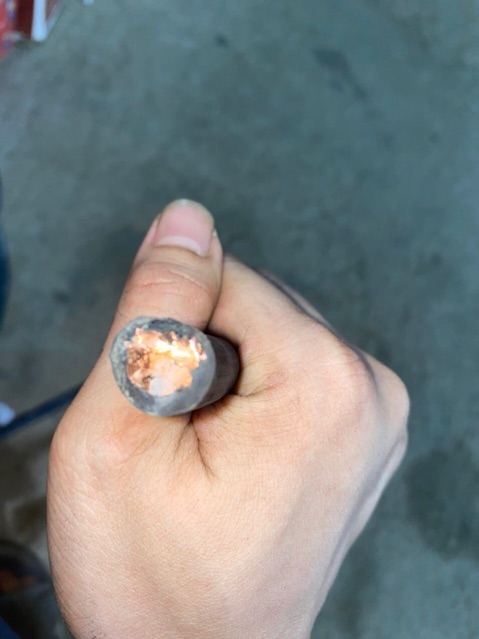 Sản phẩm gia đình làm: 1 mét dây cáp đồng A35