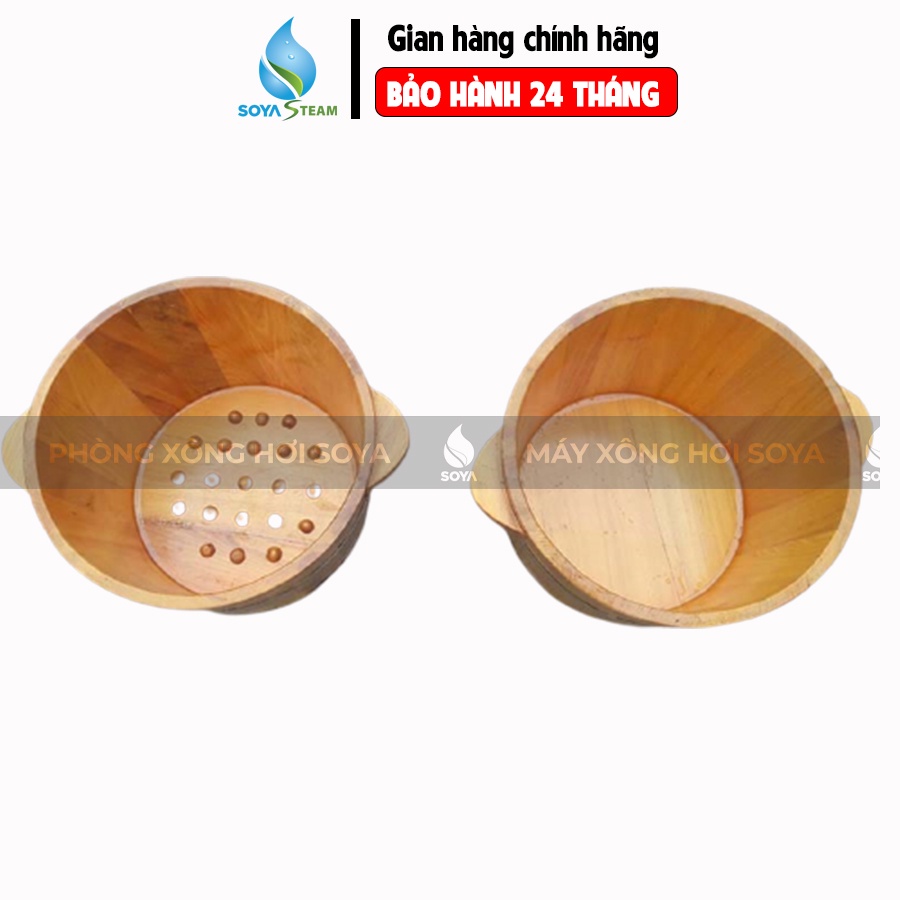 Chậu gỗ ngâm chân