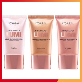 Kem Bắt Sáng Highlight L'Oreal True Match LUMI Liquid Glow Illuminator Mỹ phẩm xách tay