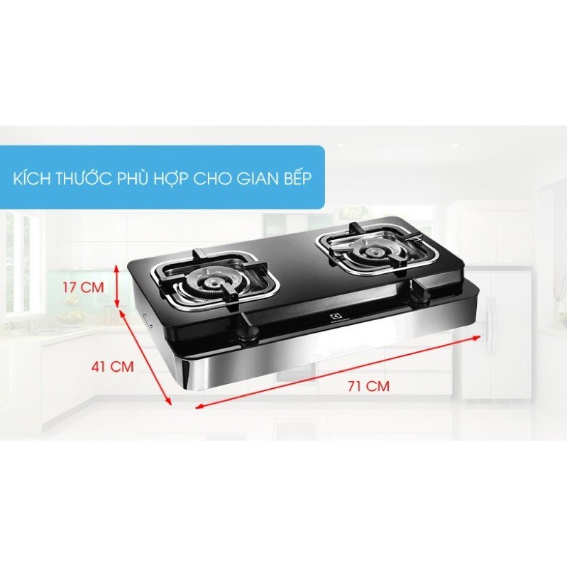 Bếp ga đôi Electrolux ETG729GKTR