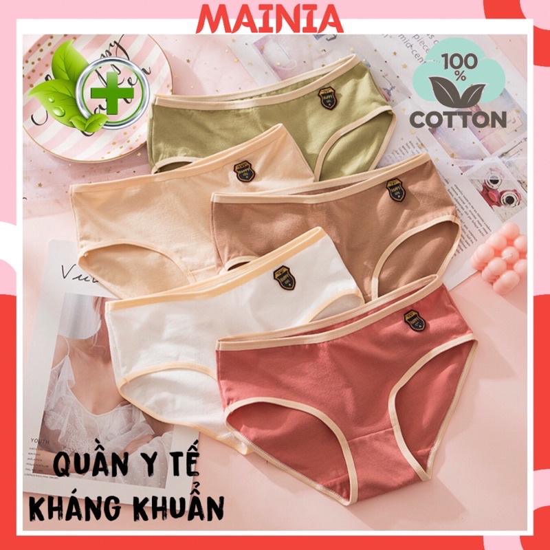 [Có Size M] Quần Lót Nữ Cotton Happy Girl Chíp Rẻ Đẹp Chất Lượng Cao Mainia Shop
