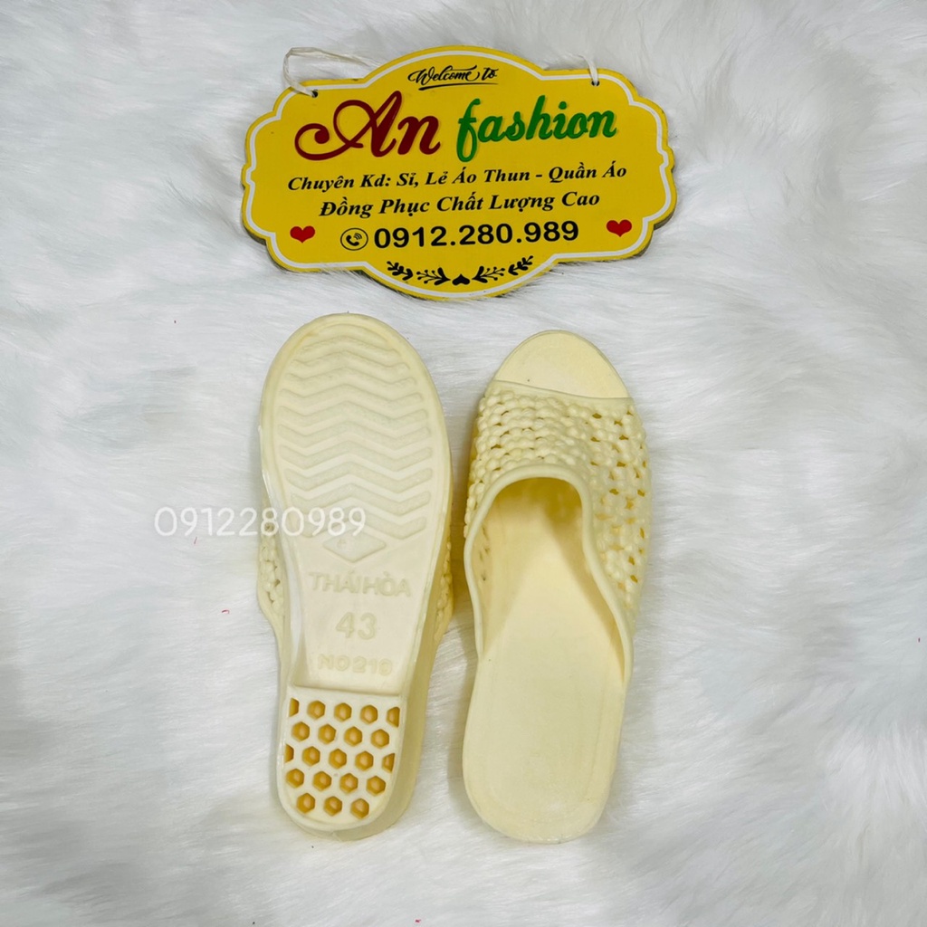 Dép nhựa Thái Hòa hàng tốt loại 1 bền đẹp đi mưa chắc chắn_ Hình chụp thật