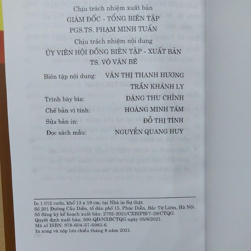 Sách - Luật tổ chức Tòa án nhân dân (Hiện hành) (NXB Chính trị quốc gia Sự thật)