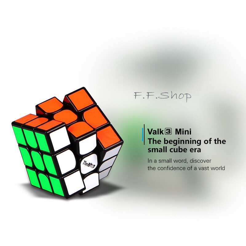 Qiyi Valk3 Mini 3x3x3 Speed Cube The valk 3 mini 3x3 rubik's cube puzzle toys