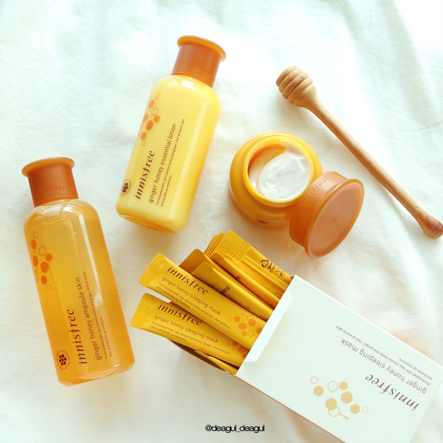 Mặt Nạ Ngủ Innisfree Ginger Honey Sleeping Mask (1 gói lẻ)