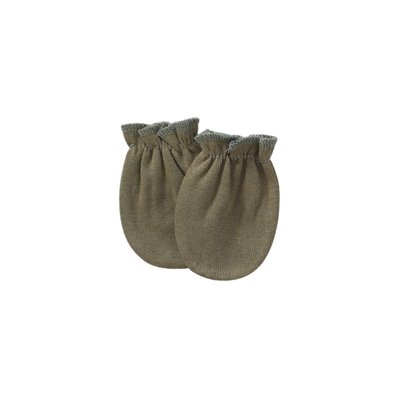 1 Đôi Găng Tay Cotton Mềm Bảo Vệ Chống Trầy Xước Cho Bé Sơ Sinh