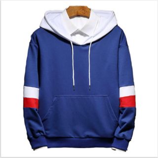 ÁO HOODIE ÁO KHOÁC ÁO CHUI ĐẦU PHỐI NÓN BO SỌC TAY CHẤT NỈ NGOẠI