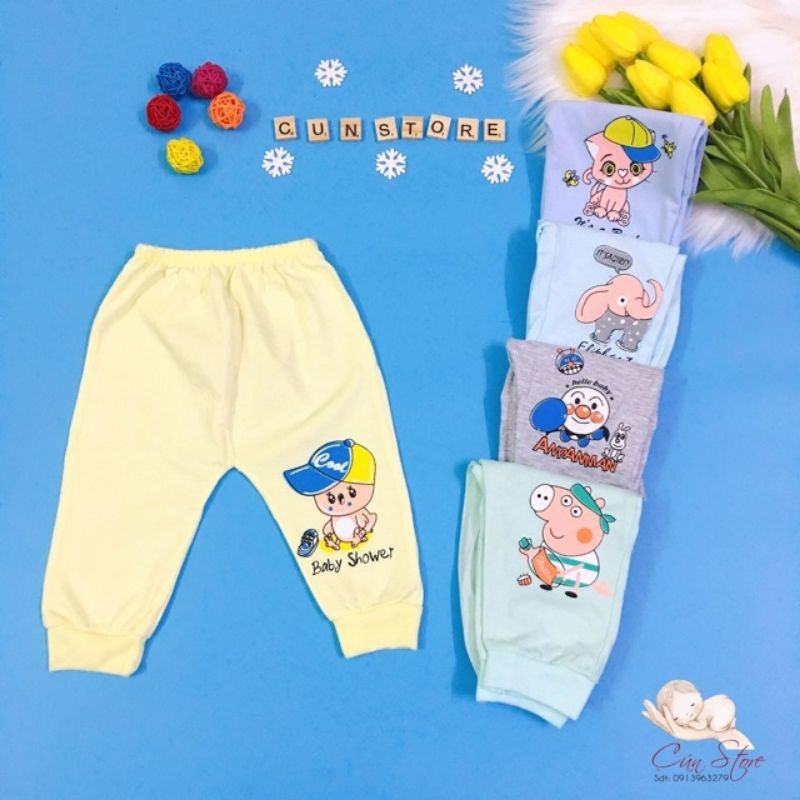 Quần Dài Chục Cotton Carter Cho Bé