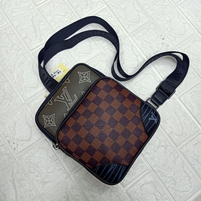 Lv Túi Đeo Chéo Thời Trang Unisex Chất Lượng Cao