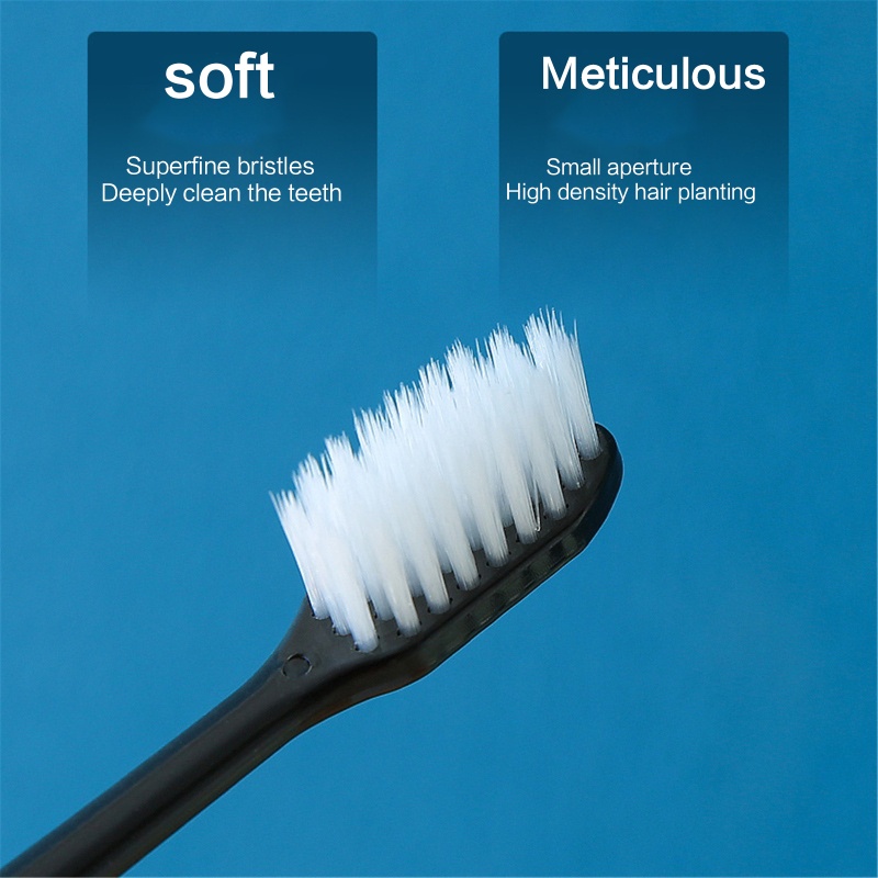 Set 10 Bàn Chải Đánh Răng Lông Mềm Thân Thiện Với Môi Trường