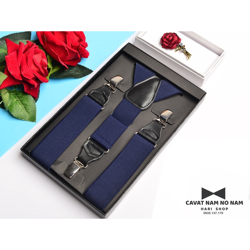 Dây đeo quần nam chữ Y 3.5cm - dây yếm quần nam cao cấp