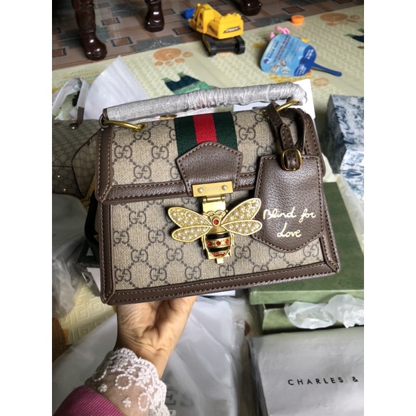 Túi GC ong quai xách Fullbox xanh