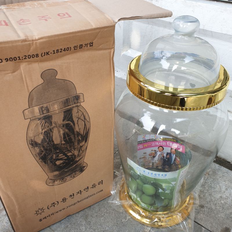 Bình Ngâm Sâm Hàn Quốc Dáng Cao 90cm