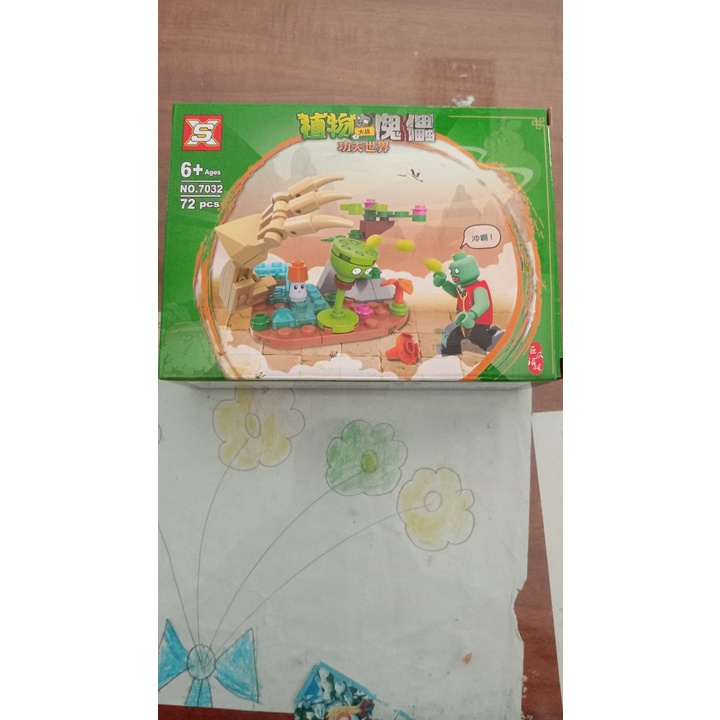 Đồ chơi xếp hình zombie cho bé