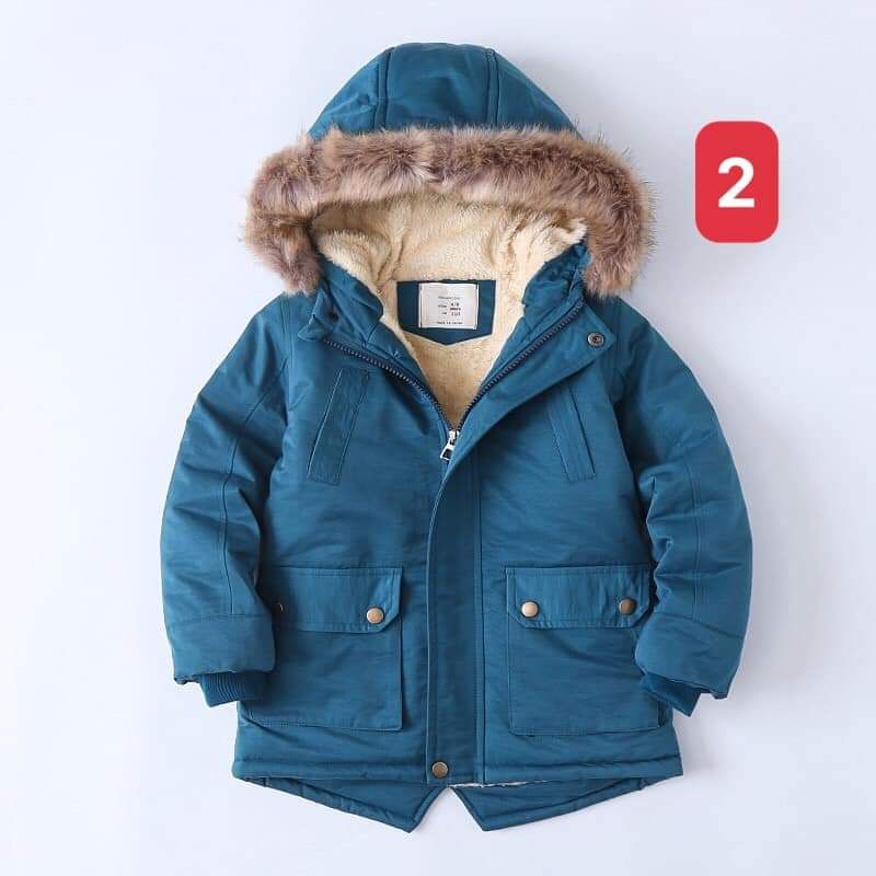 áo parka cao cấp cho bé