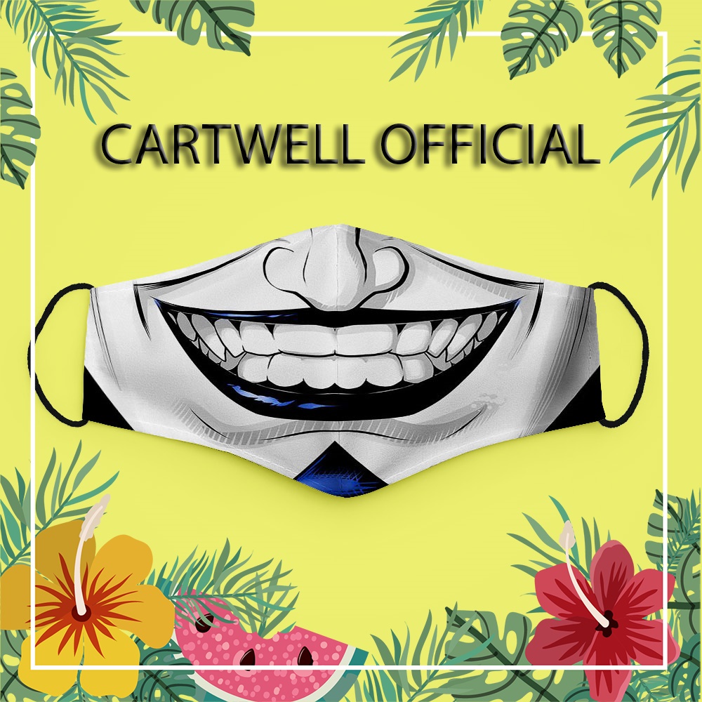 Khẩu trang dễ thương cute vui nhộn đáng yêu thú cưng hoạt hình Hình Vẽ DRAWN CARTWELL phòng dịch bệnh vải cotton 100% kh