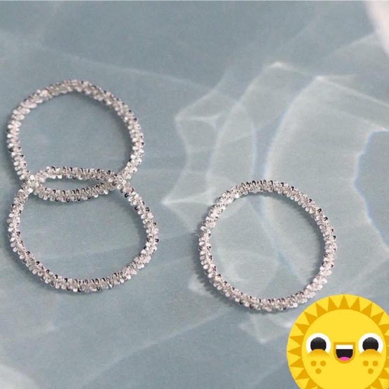 Nhẫn bạc nữ, nhẫn dây xoắn xinh xắn, độc lạ, đáng yêu- Bạc Ngọc Anh