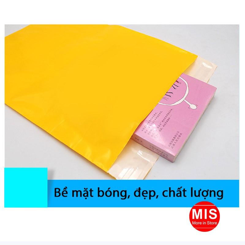 Túi đóng hàng nhựa mới PE màu trắng (chuyên dụng, bảo mật, chống nước) size 17*30 cm