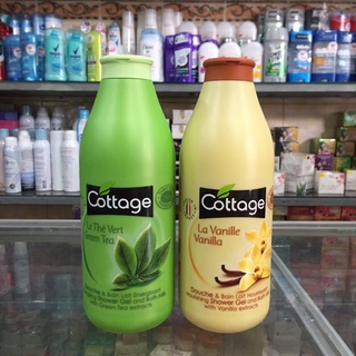 Sữa tắm trắng da Cottage 750ml Của Pháp .