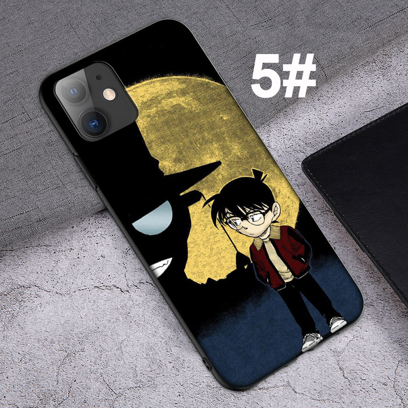 iPhone XR X Xs Max 7 8 6s 6 Plus 7+ 8+ 5 5s SE 2020 Casing Soft Case 12LU Anime Detective Conan mobile phone case