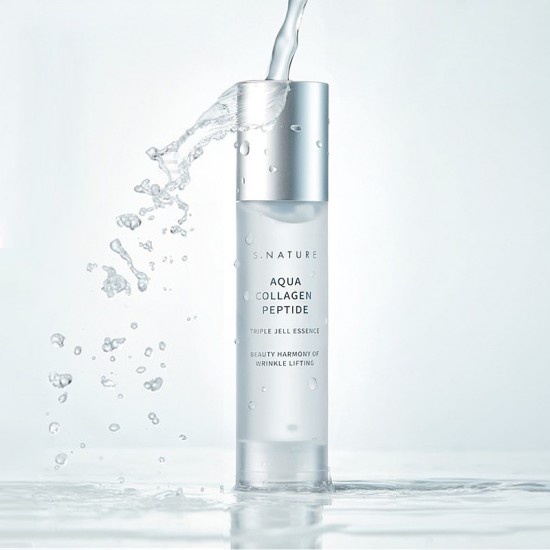 Tinh Chất Serum Căng Mịn Da S.Nature Aqua Collagen Peptide Triple Gel Essence 50ml