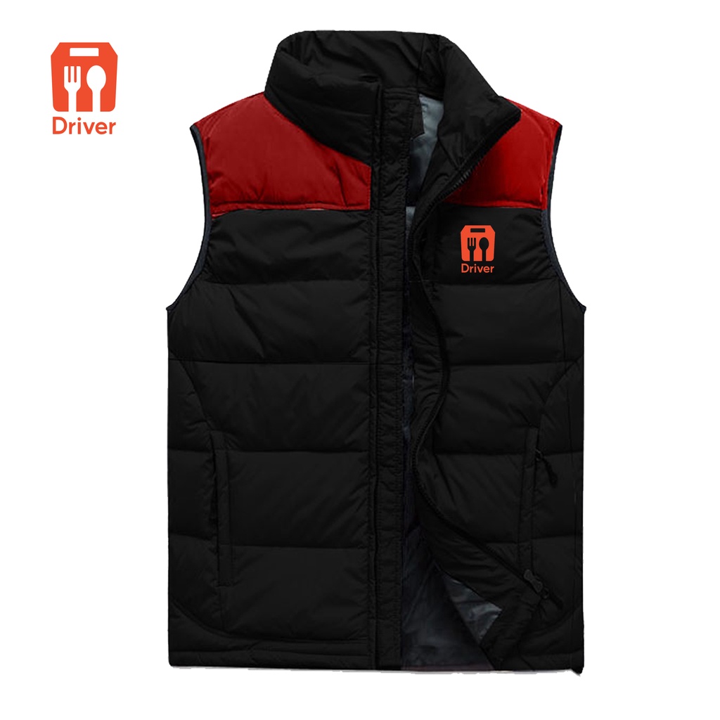 Giảm Giá - Shopee Áo Vest Lái Xe Mô Tô Không Tay Có Thể Tùy Chỉnh Dày logo