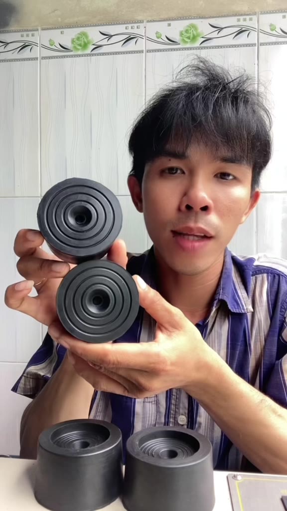 Bộ 4 miếng đệm chân máy giặt Proki