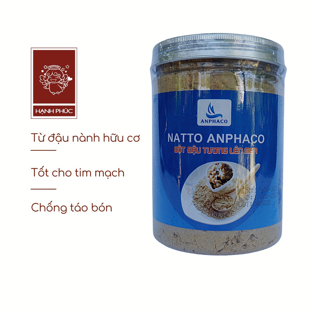 Bột Natto Anphaco⚡ANOLYTE⚡Bột đậu nành hữu cơ lên men - Hộp 250gr