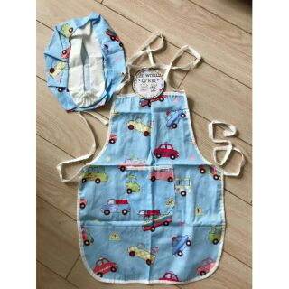 Tạp dề kèm nón cho bé