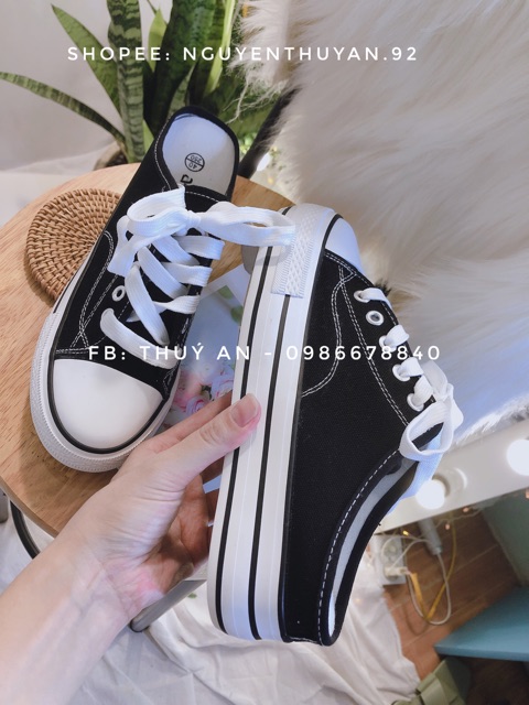 Giày sục thể thao đế 5,5cm