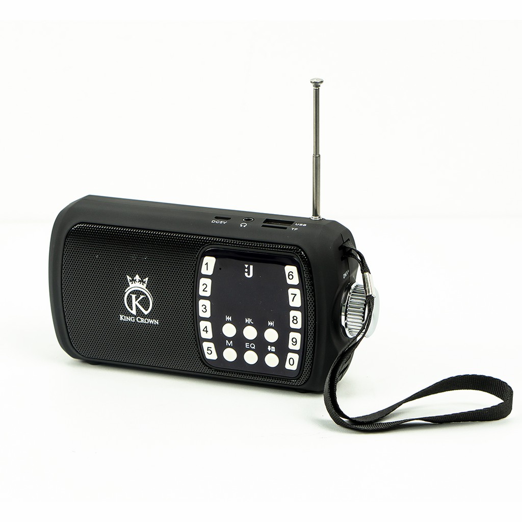 Đài FM kiêm loa bluetooth KING-CROWN J02