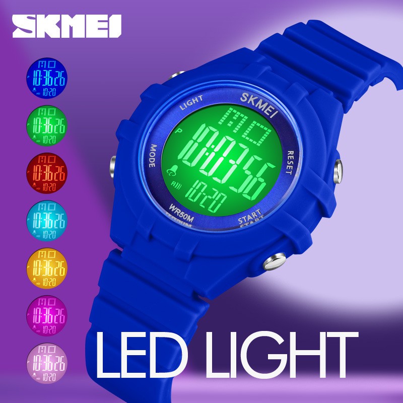 Đồng Hồ Điện Tử Skmei 1716 Phong Cách Hàn Quốc Cho Bé | BigBuy360 - bigbuy360.vn