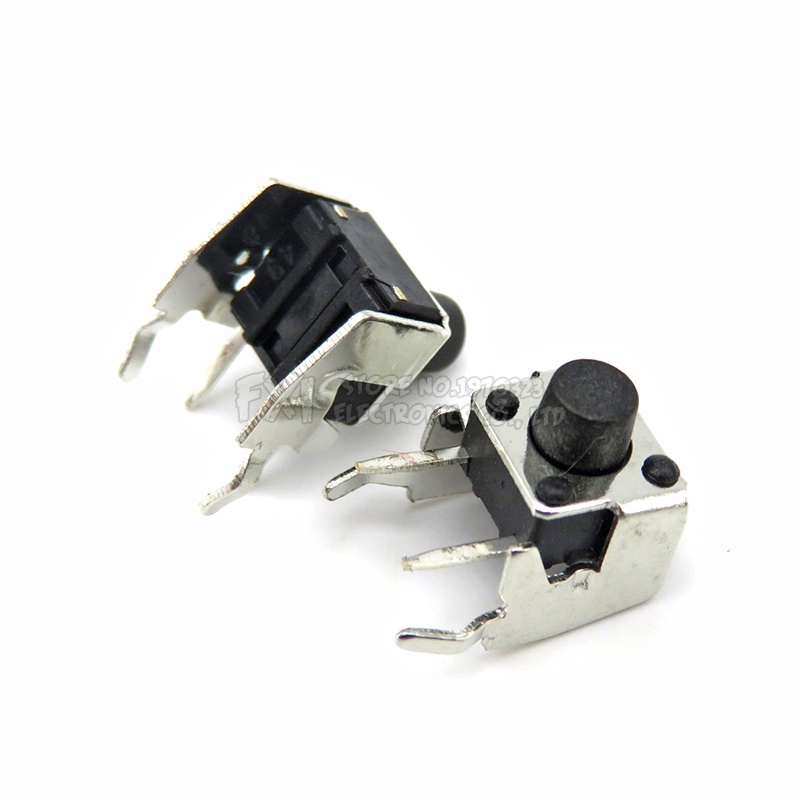 Bộ 20 Linh Kiện Điện Tử 6 * 6 * 4.3 / 5 / 6 / 7 / 8 / 9 / 10 / 12mm PCB 6x6mm 6x6x4.3mm 5mm 6mm 7mm 8mm 9mm