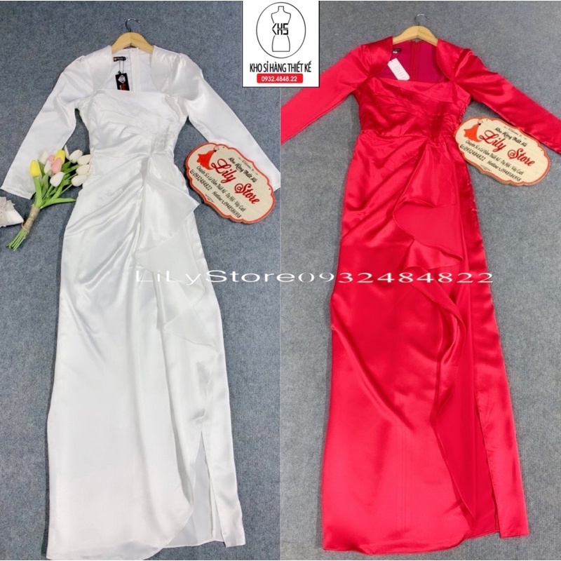 ĐẦM BODY XẾP LY XẺ ĐUỒI full size S/M/L/XL
