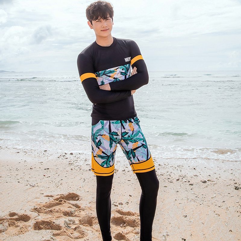 bộ bơi nam dài tay chống nắng | BigBuy360 - bigbuy360.vn