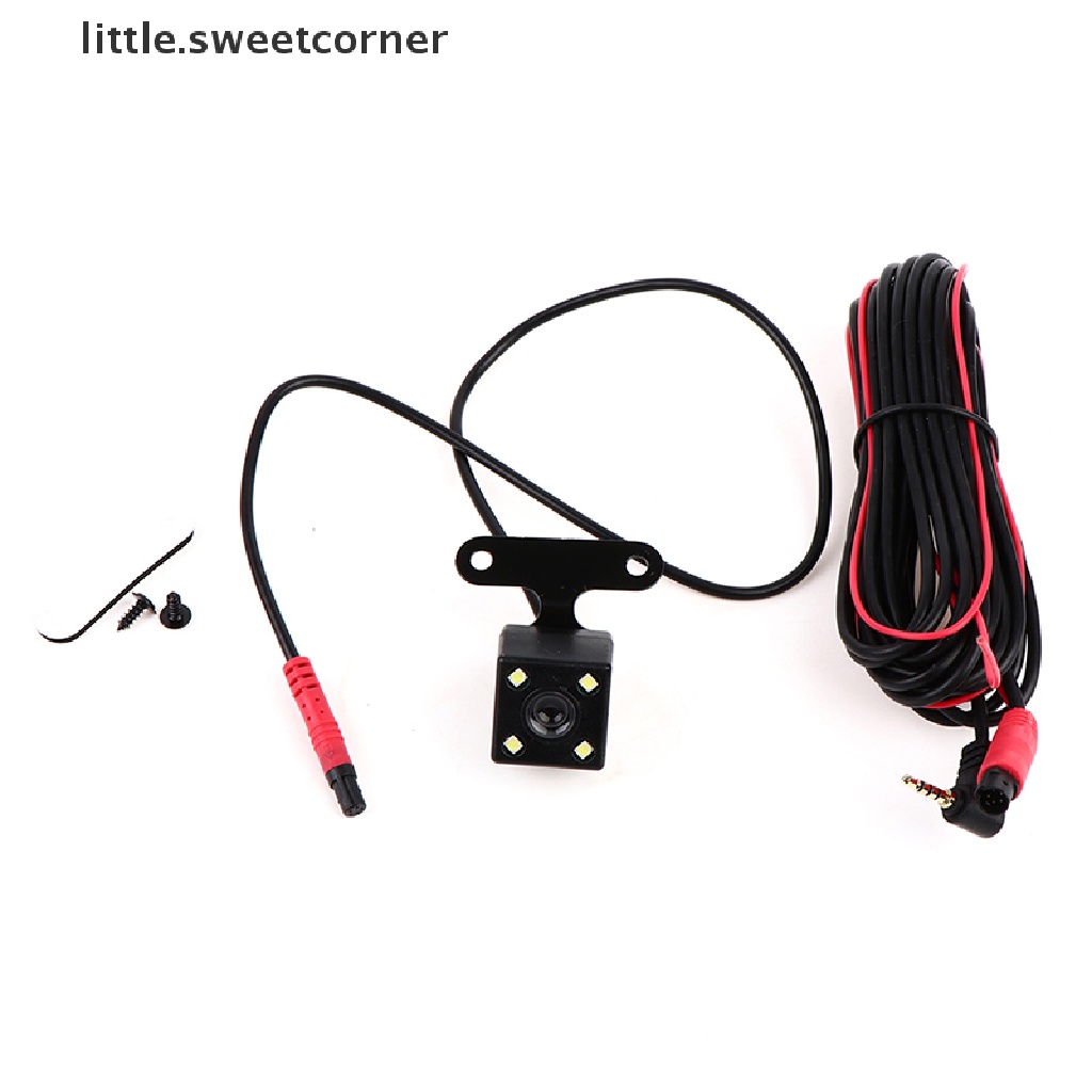 [Sweet] Car Rearview Camera 4LED Night Vision Rear View Camera with 5Pin Extension Cable Boutique | BigBuy360 - bigbuy360.vn