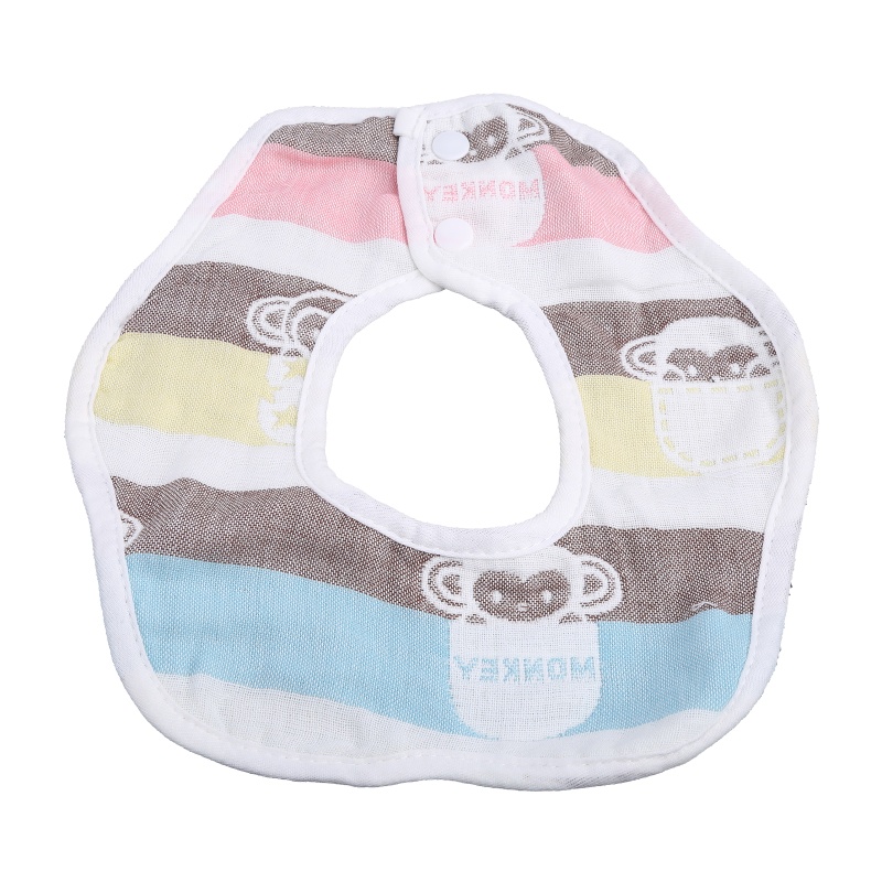 Yếm Ăn Cotton Có Thể Điều Chỉnh Tiện Lợi Cho Bé