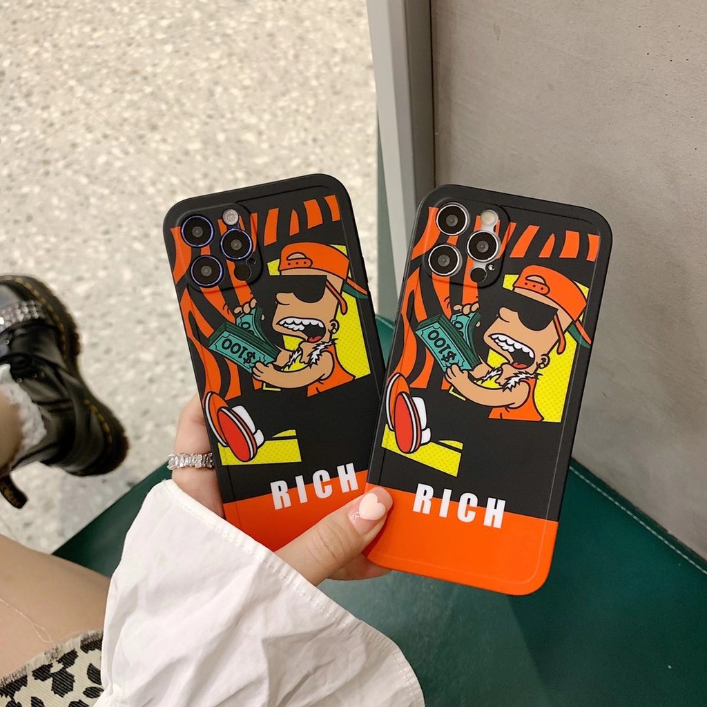 Ốp Điện Thoại Mềm In Hình Simpson Cho iPhone 11 Pro Max X XR XS Max 7 8 Plus SE 2020 12 12 Mini Pro Promax | BigBuy360 - bigbuy360.vn