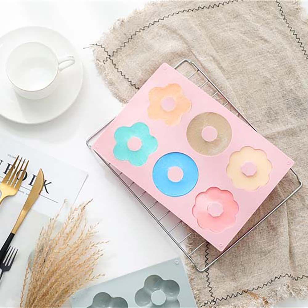 Khuôn Làm Bánh Donut / Socola / Pudding Bằng Silicone DIY 1