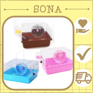 Lồng mini dành cho Hamster đầy đủ phụ kiện