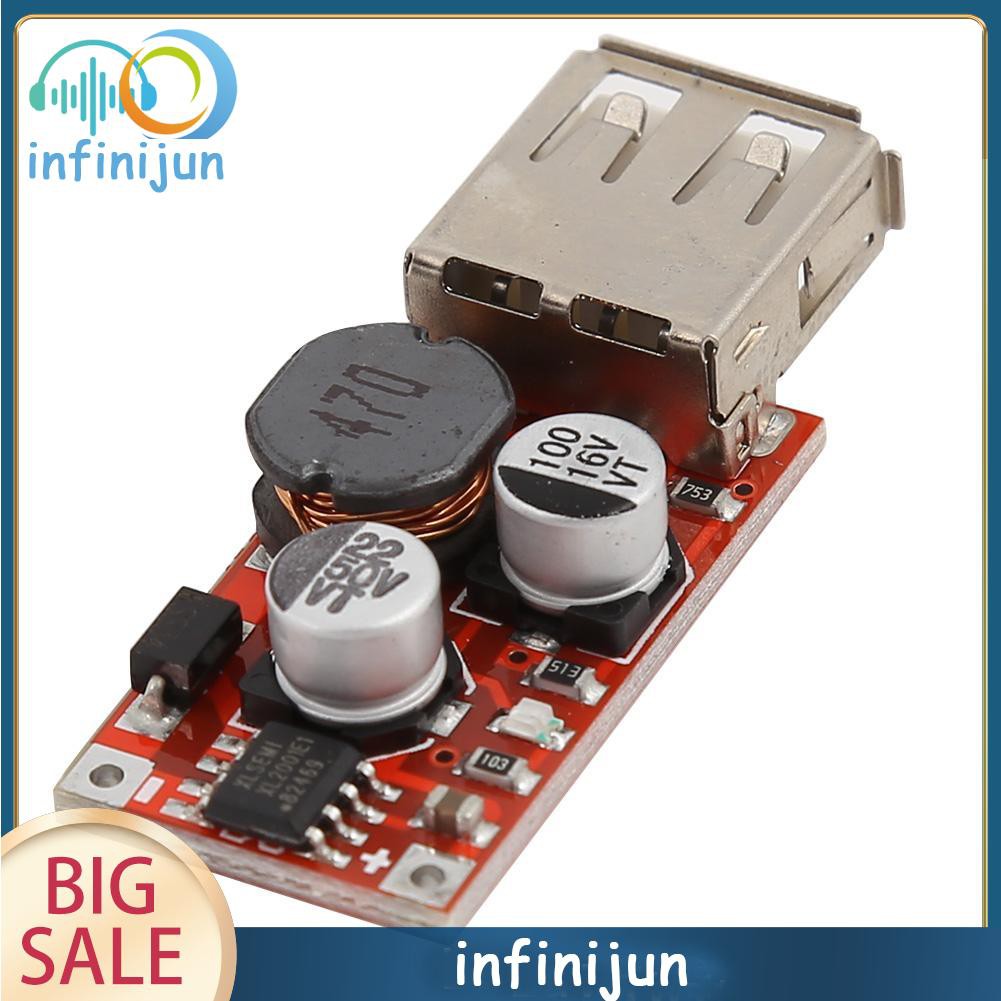 Mô Đun Hạ Áp Dc-Dc 9v/12v/24v Sang 5v Usb