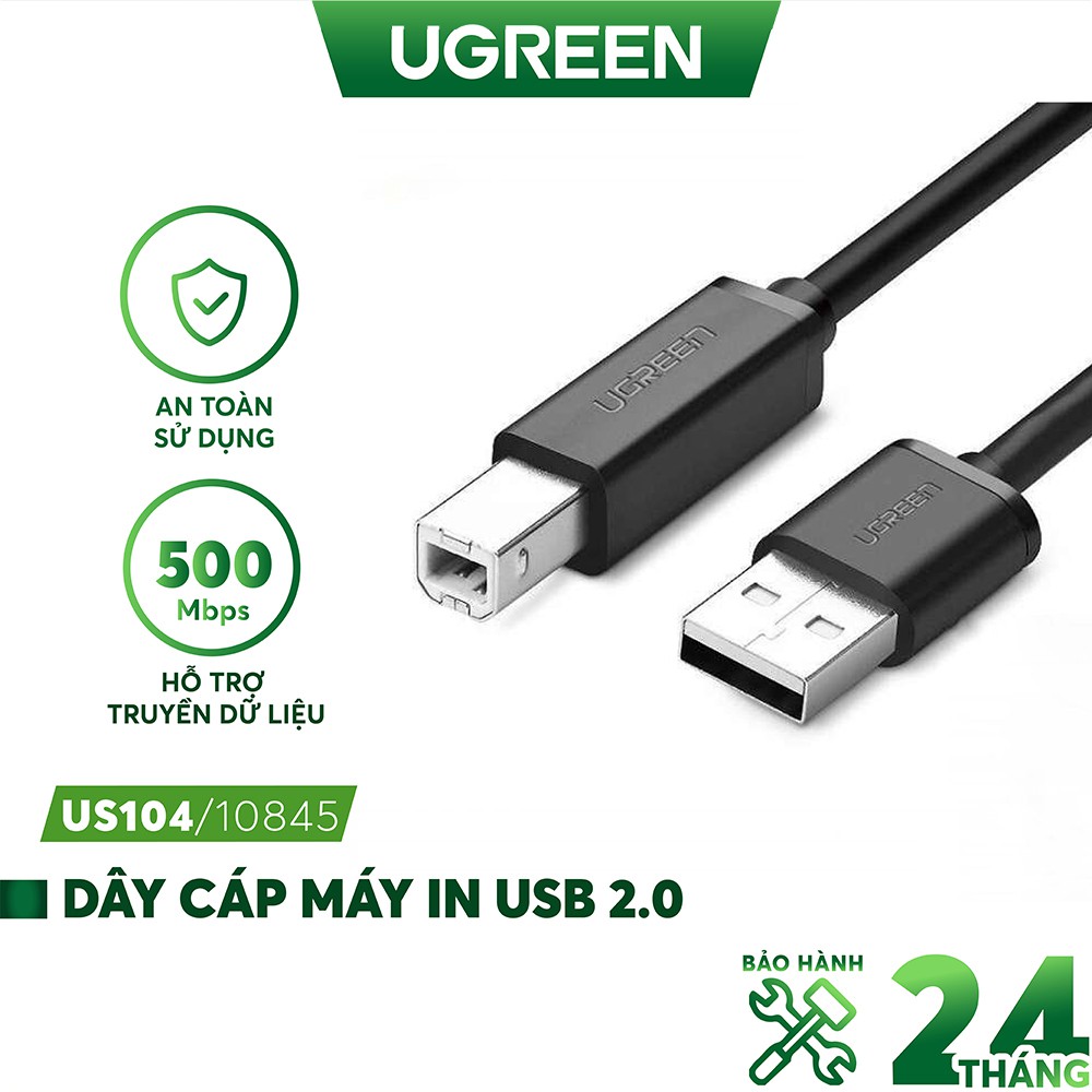 CÁP MÁY IN USB 2.0 UGREEN 10845