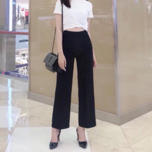 QUẦN ỐNG RỘNG KHÓA SƯỜN