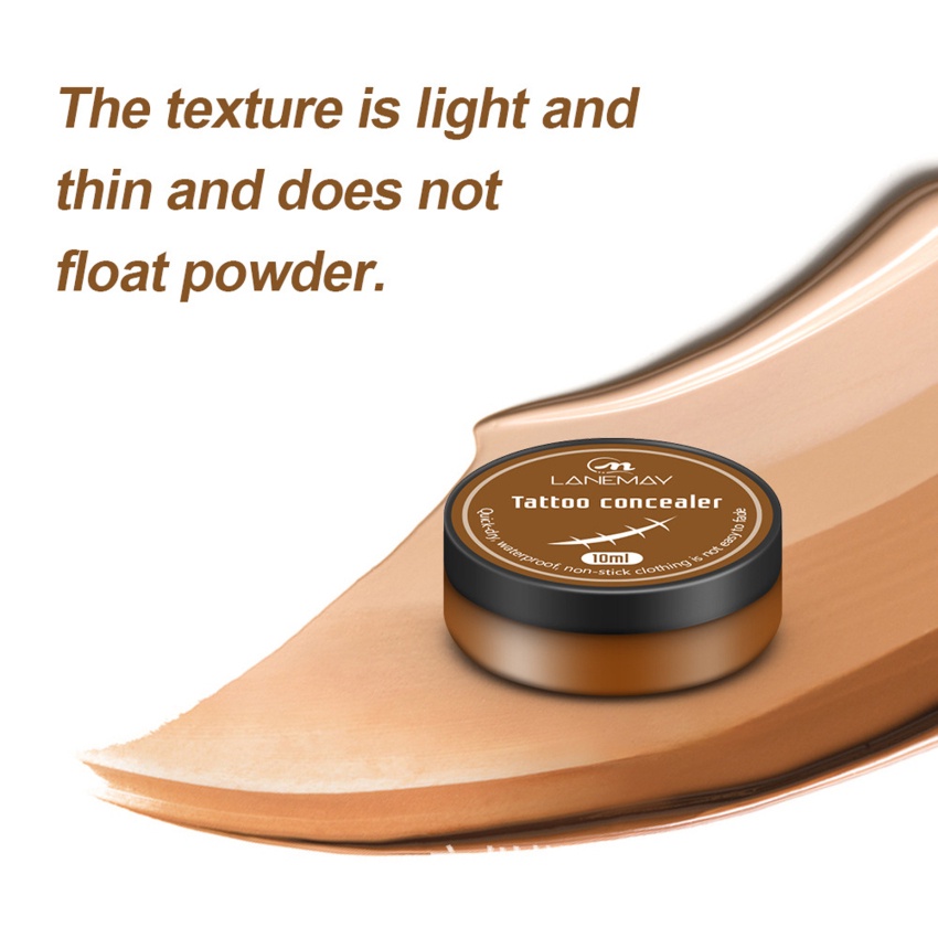 Kem Che Khuyết Điểm Hình Xăm Chống Nước Che Phủ Sẹo Mụn Tàn Nhang Sẹo Tàn Nhang Hình Xăm Cho Nam Nữ 1 # 1 Kem Che Khuyết Điểm Hình Xăm Nhiều Phần Phù Hợp