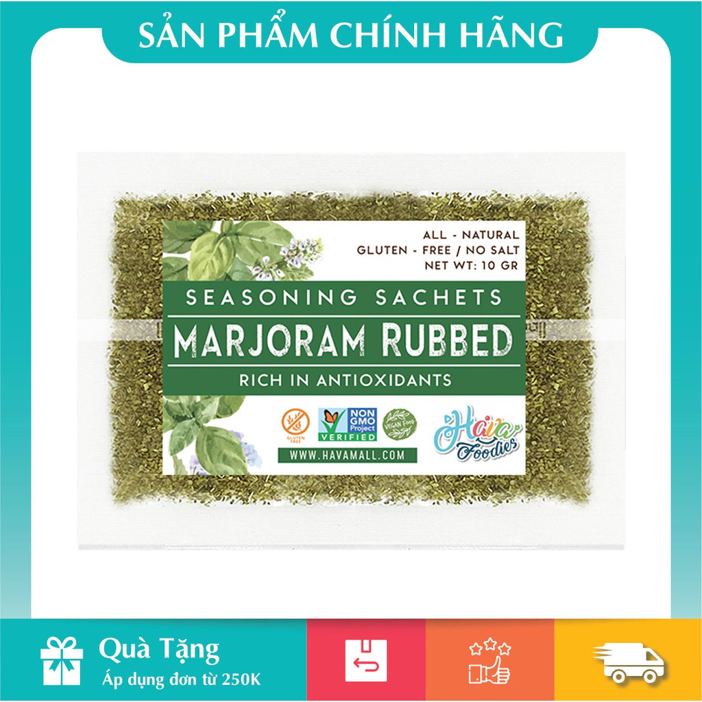 Lá Marjoram Khô Nghiền Gói 10gr - Marjoram Rubbed