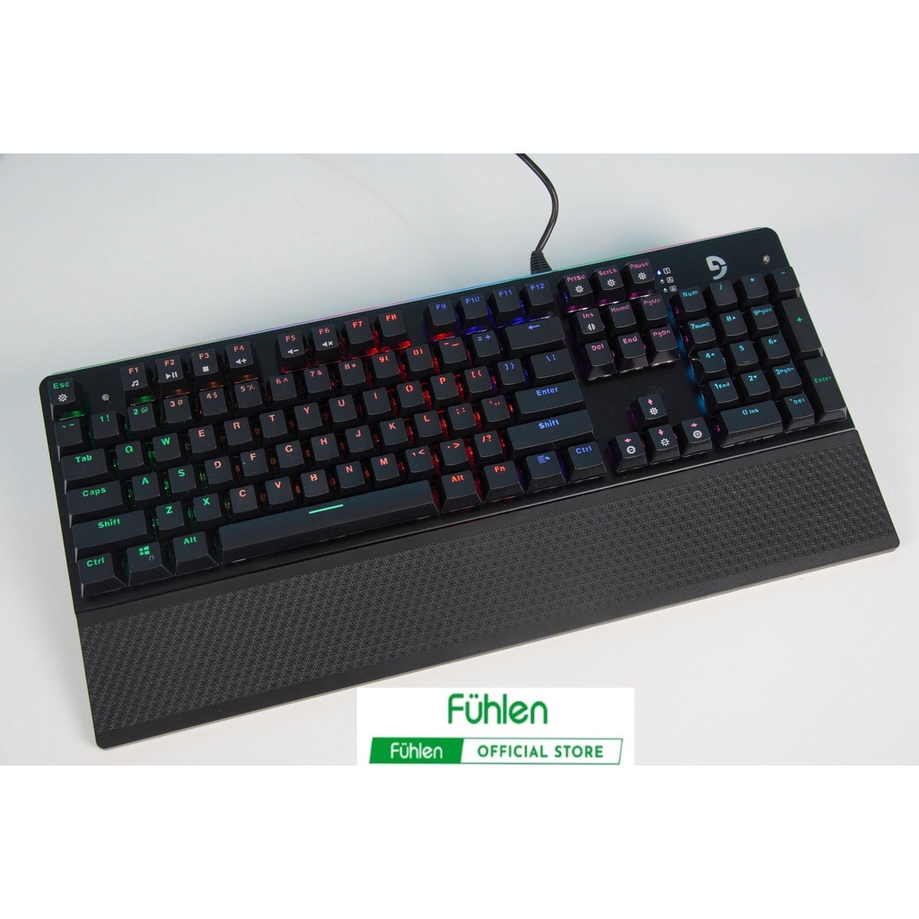 Bàn phím chơi game Fuhlen Subverter RGB - Chính hãng bảo hành 2 năm