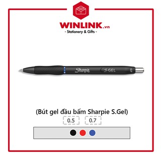 Bút gel bấm cao cấp Mỹ mực Gel Sharpie S Gel Pens Fine (Cây lẻ)