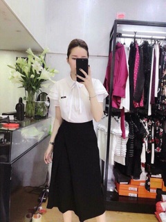 Chân váy chữ A dài